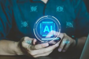 AI app development helping businesses build smarter and faster mobile applications.