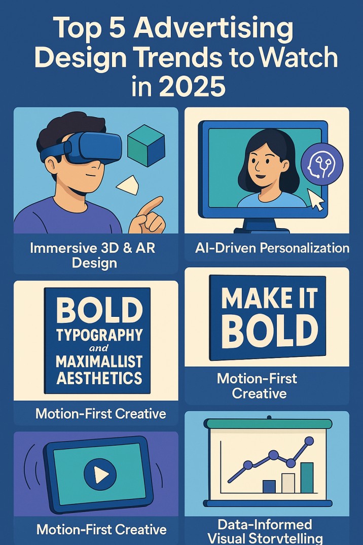 Advertising design trends 2025 AR example